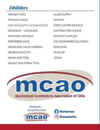 MCAO 2023 Convention - additional exhibitors 