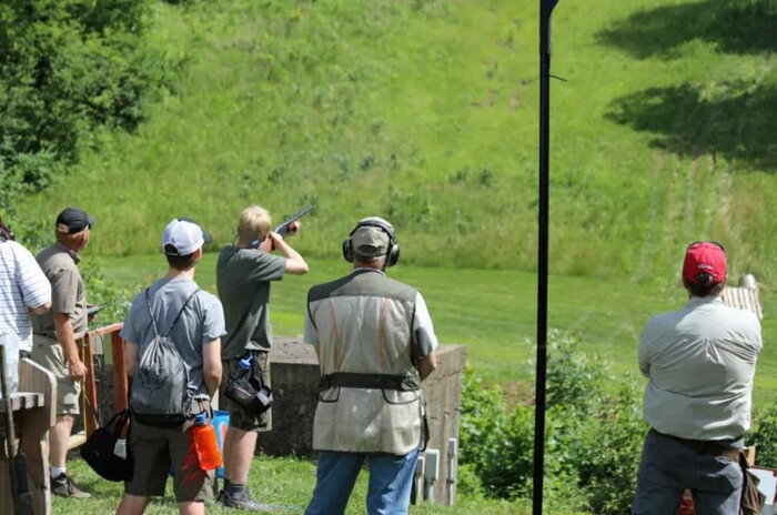 Sporting clay shooting